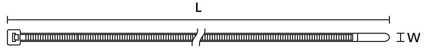 尼龙扎带图纸