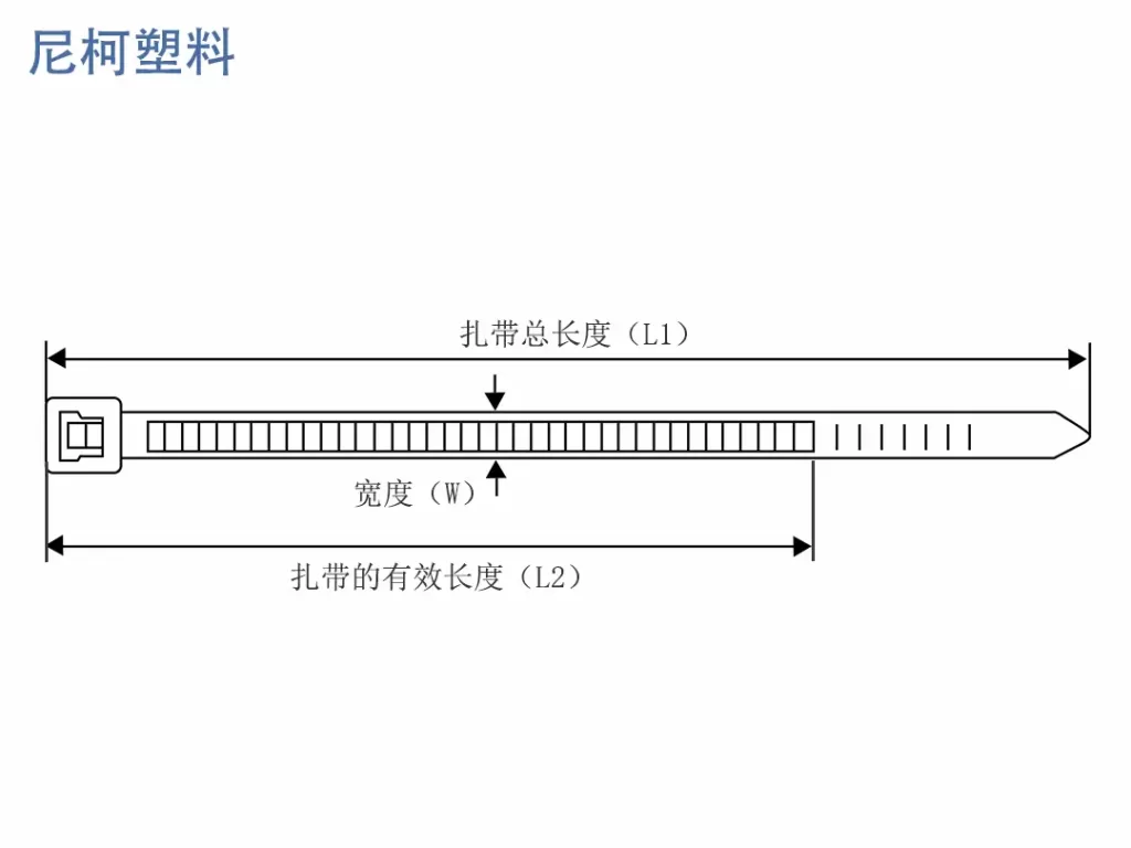 尼龙扎带的有效长度-1